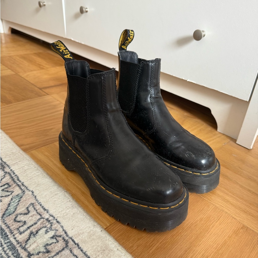 Dr. Martens Black Chelsea Boots - Picture 3 of 4
